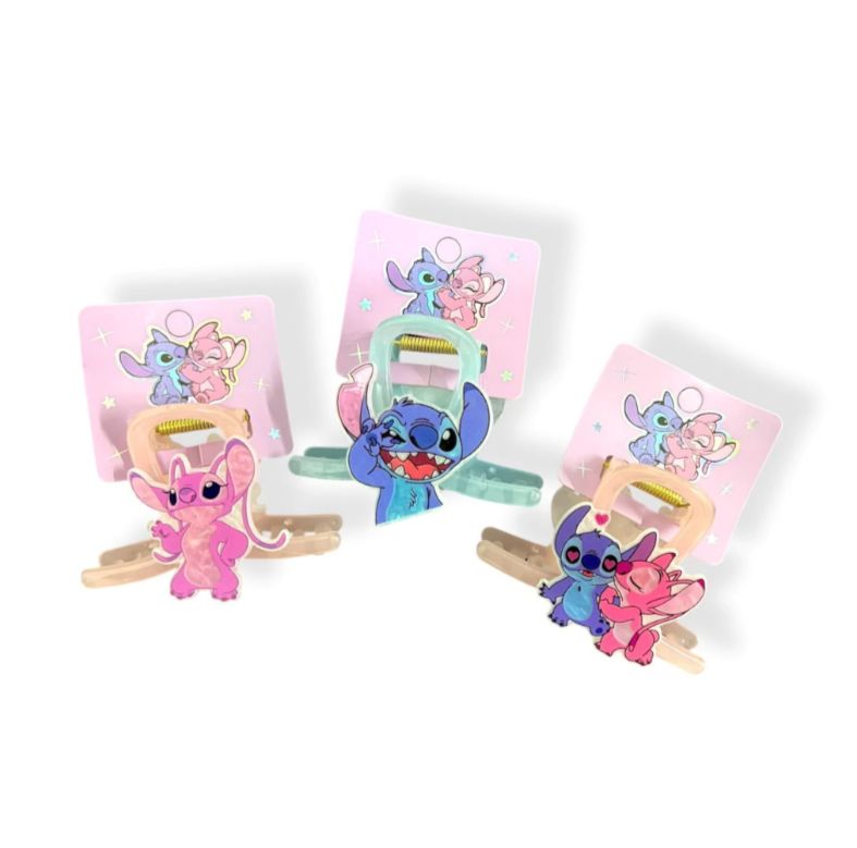 BROCHE DE PELO STITCH x12 — imagen 1